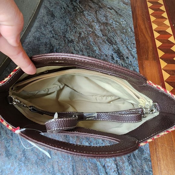 NWT Liz Claiborne Straw Clutch Handbag - Picture 14 of 14